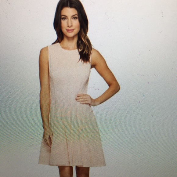 Calvin Klein Women's Laser Cut Flare Dress Size 16 - Picture 2 of 14